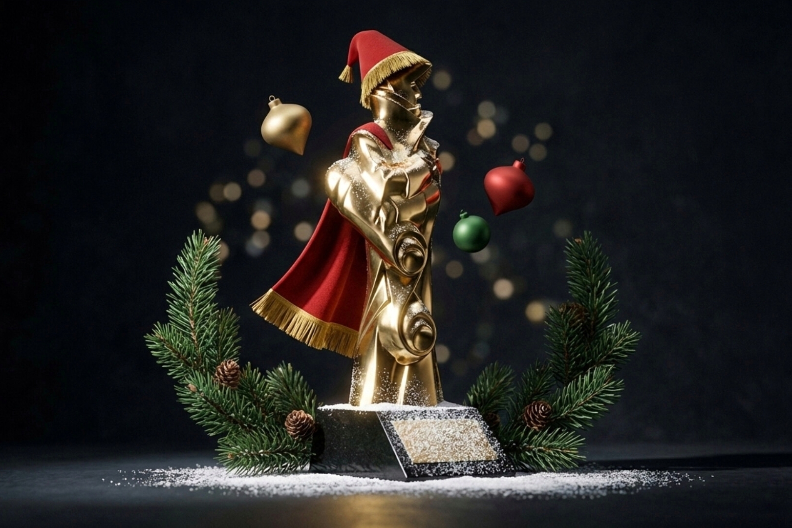 С наступающим Новым 2026 годом и Рождеством!