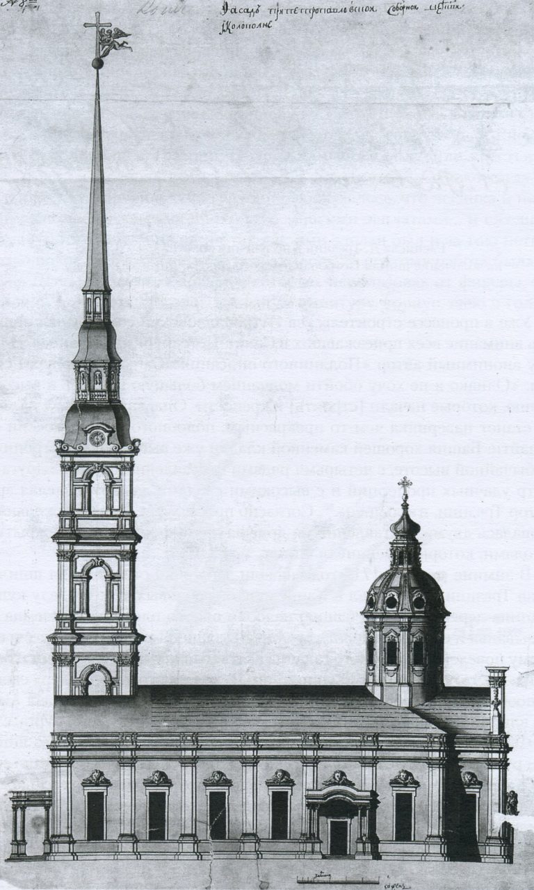 Петропавловский собор чертежи